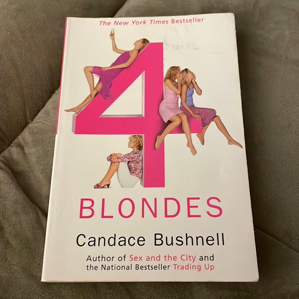 4 Blondes by Candace Bushnell Book